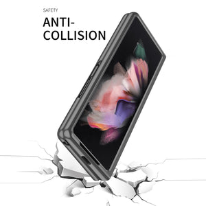 AMZER Electroplated Transparent Folding Case for Samsung Galaxy Z Fold3 5G