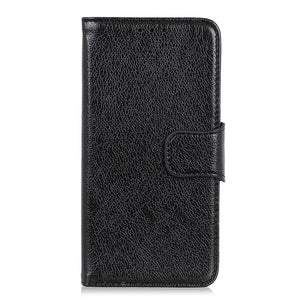 AMZER Texture Horizontal Flip Leather Wallet Case for Sony Xperia Ace II with Holder & Card Slots & Wallet
