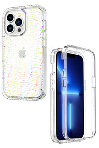 AMZER Crusta Hybrid Full Body Case with Built-in Screen Protector Case for iPhone 13 Pro