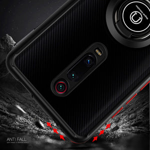 AMZER Q Shadow 1 Series TPU + PC Protective Case For Xiaomi Redmi K20 with 360 Degrees Rotate Ring Holder