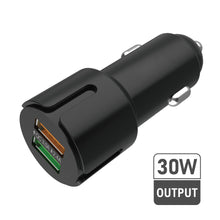 Load image into Gallery viewer, 2.4A Fast Charge Car Adapter with QC 3.0 Dual USB Port