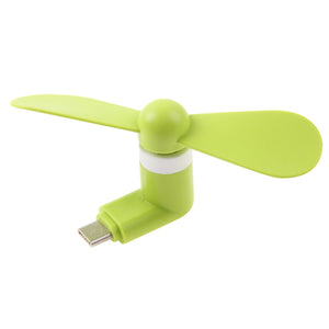 Mini Cooler Fan USB Type C Compatible Devices