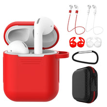 Load image into Gallery viewer, AMZER 7 in 1 Wireless Earphones Shockproof Silicone Protective Case for Apple AirPods 1 / 2
