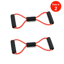 Load image into Gallery viewer, AMZER Chest Expander Tension Rope / Pull Rope Yoga Prati Fitness - pack of 2