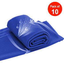 Load image into Gallery viewer, AMZER Arctic Cool Towel Outdoor Sports Portable Cold Feeling Prevent Heatstroke Chill Towel - Dark Blue - pack of 10