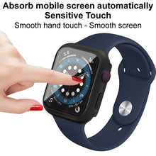 Load image into Gallery viewer, AMZER 2 in 1 PC Frame Case with Tempered Glass Film For Apple Watch SE 2nd Gen 2022 44mm