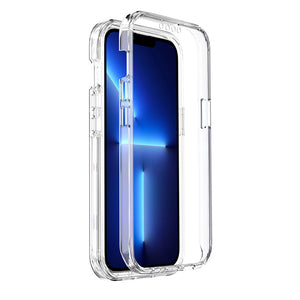 AMZER Crusta Hybrid Full Body Case with Built-in Screen Protector Case for iPhone 13 - pack of 5