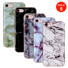 Load image into Gallery viewer, Marble IMD Soft Shockproof TPU Protective Case for iPhone 7,iPhone 8,iPhone SE 2020,iPhone SE 2022 - pack of 5