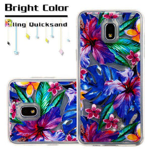 AMZER Quicksand Glitter Hybrid Protector Cover for Samsung Galaxy J3 2018 - fommy.com