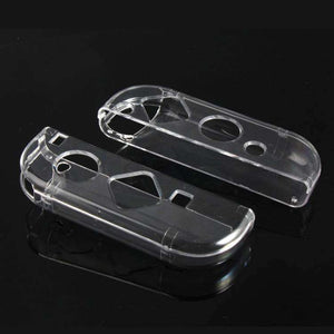 AMZER 4 in 1 Crystal Hard Shell Case for Nintendo Switch Body and Gamepad TNS-1710 - Transparent - fommystore