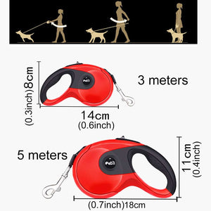 Pet Dogs High Quality Automatic Retractable Telescopic Rope ABS Rubber Non-slip Safety Chain Rope