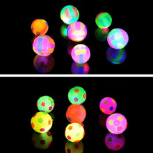 Load image into Gallery viewer, Dog Toy Balls for Pets Color Pet Flashing Ball Glowing Elastic Ball Dog Toy Ball Rubber Acoustic Mimo Bite Toys