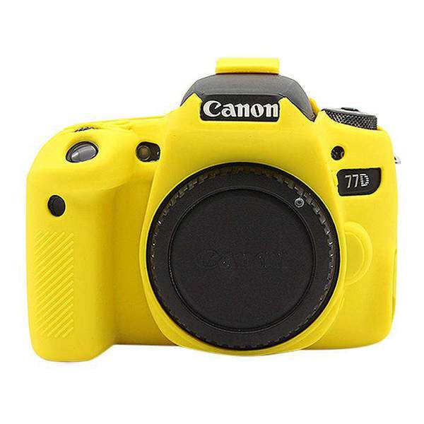 AMZER Soft Silicone Protective Case for Canon EOS 77D - fommystore