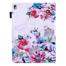 Load image into Gallery viewer, Coloured Flowers Printed Flip Case for 10.2 Inch iPad 7th, 8th, 9th Gen