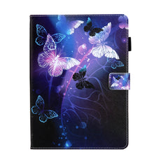 Load image into Gallery viewer, Glossy Butterfly Flip Leather Case for 10.2 Inch iPad 7th, 8th, 9th Gen