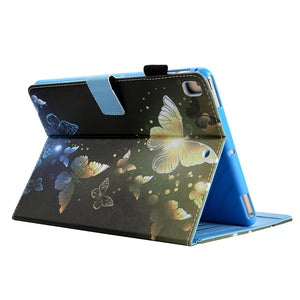Blue Flip Leather Case for 10.2 Inch iPad 7th, 8th, 9th Gen 