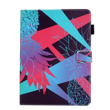 Load image into Gallery viewer, Pineapple Printed Flip Case with Holder for 10.2 Inch iPad 7th, 8th, 9th Gen