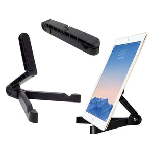 AMZER Universal Folding Desk Holder iPad Tablet Stand Mount - Black