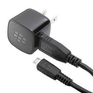 RIM (OEM) BlackBerry® USB Power Plug Charger Adapter - Black - fommystore