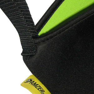 Amzer® Neoprene Sleeve 7.5 inches Reversible Carry Case Cover - Ebony Black / Sea Green - fommystore