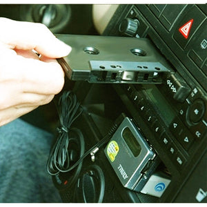 Car Cassette Tape Deck Adapter Compatible 3.5mm Jack Audio MP3/CD Player iPod