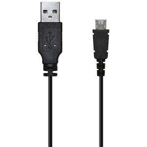 Amzer® Universal Micro USB to USB 2.0 Data Sync and Charge Cable 2ft. - Black - fommystore