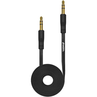AMZER Durable 3.5mm Auxiliary Audio Flat Cable - 3ft