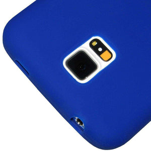 AMZER Silicone Skin Jelly Case for Samsung Galaxy S5 Neo SM-G903F - Blue - fommystore