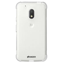 Load image into Gallery viewer, AMZER Pudding TPU Soft Skin X Protection Case for Motorola Moto G4 Play - Clear - fommystore