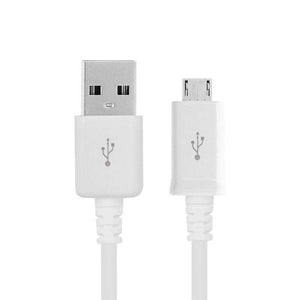 Micro USB 2.0 Cable Type A Male/ Micro-B Male 3 ft - White - fommystore