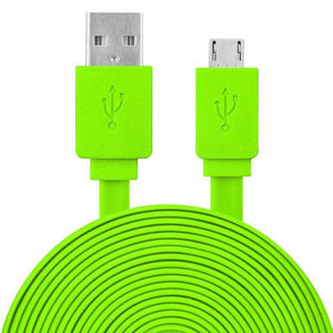 9 Feet Flat Line Micro USB Sync & Charge Cable - fommystore