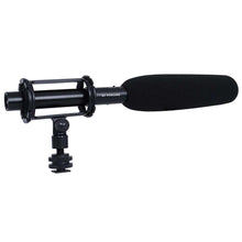 Load image into Gallery viewer, Camera Microphone Shockmount with Hot Shoe Mount for PVM1000 PVM1000L Microphone(Black) - fommystore