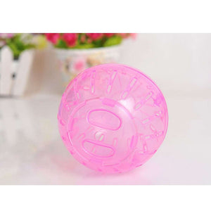 12cm Pet Small Toy Hamster Running Ball - Pink