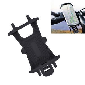 Universal Silicone Shockproof Bicycle Phone Holder for 4.5-6.0 inch Mobile Phone