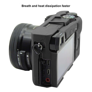 AMZER Soft Silicone Protective Case for Sony ILCE-6300 - fommystore