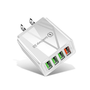 4 Ports USB Wall Charger Adapter